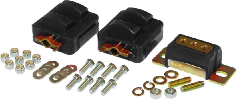 Prothane 7-1908-BL GM Motor & Trans Mount Kit - Black