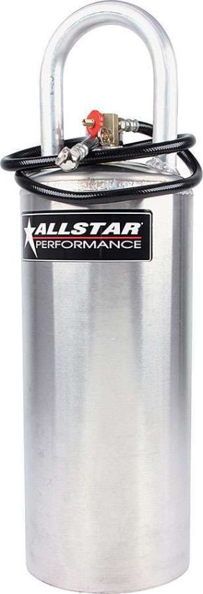 ALLSTAR PERFORMANCE ALL10532 Aluminum Air Tank 7x24 Vertical 2-3/4 Gallon