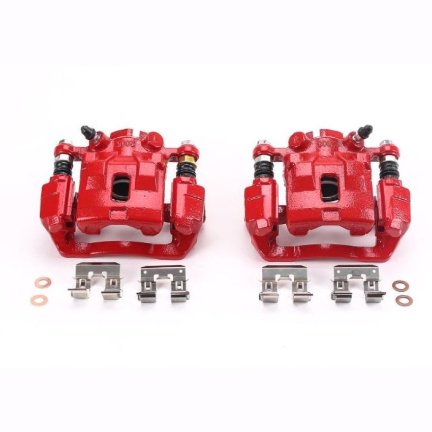 PowerStop S3216 Red Powder Coated Calipers