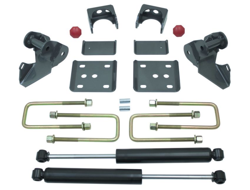 Maxtrac 203440 09-14 Ford F-150 2WD 4in Rear Lowering Flip Kit