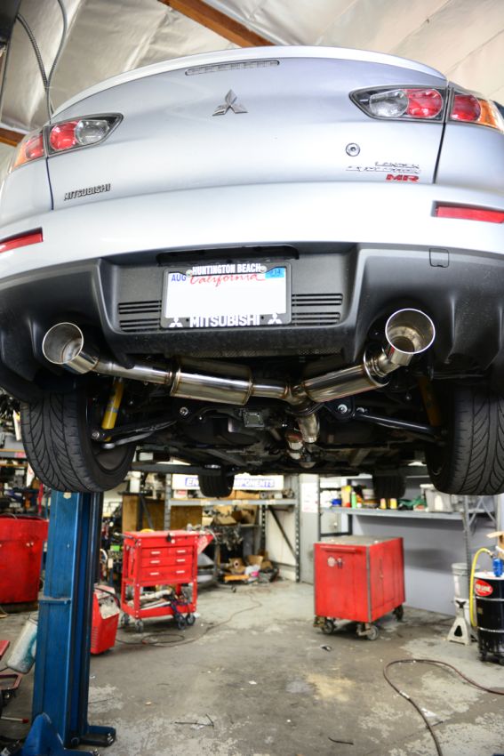 MXP MXCRCZ4A 08-14 Mitsubishi Evolution 10 SUS401 Comp RS Exhaust System