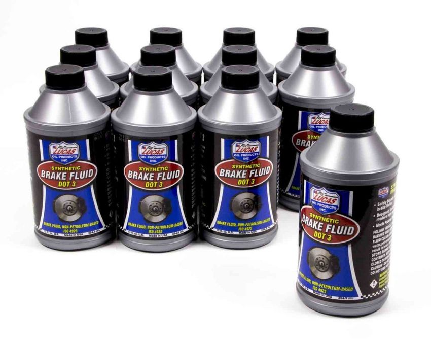 Lucas Oil Products 10825 Lucas DOT 3 Brake Fluid