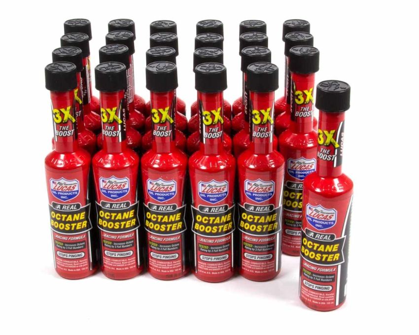 LUCAS OIL LUC10930-24 Octane Booster Case 24 x 5.25oz.
