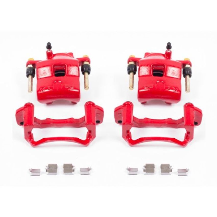 PowerStop S2602 Red Powder Coated Calipers