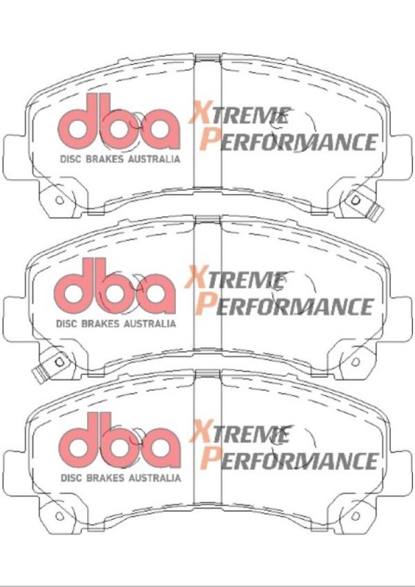 DBA DB1841XP 08-12 Holden Colorado lx (w/o Performance Pkg/352mm Front Rotor) XP Performance Front Brake Pads