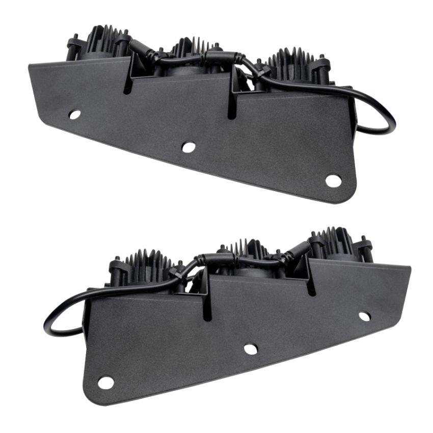 Oracle Lighting 5890-001 ORACLE Lighting 2021-2024 Ford Bronco Triple LED Fog Light Kit for Steel Bumper