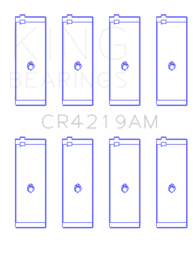 King Toyota 1RZ Connecting Rod Bearing Set