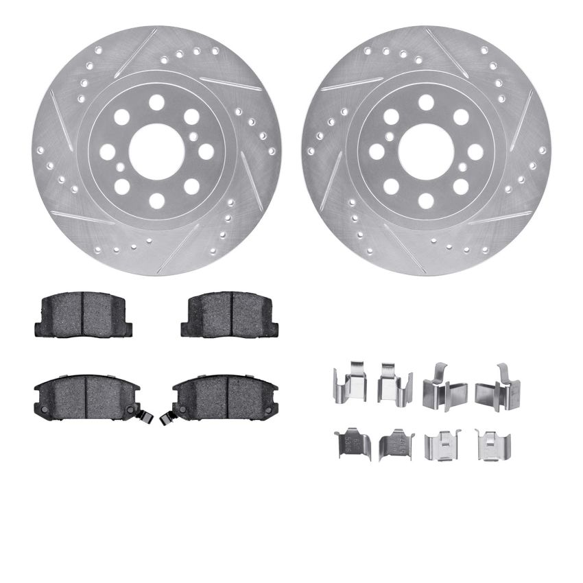 Dynamic Friction 7512-76092 Rotor Kit