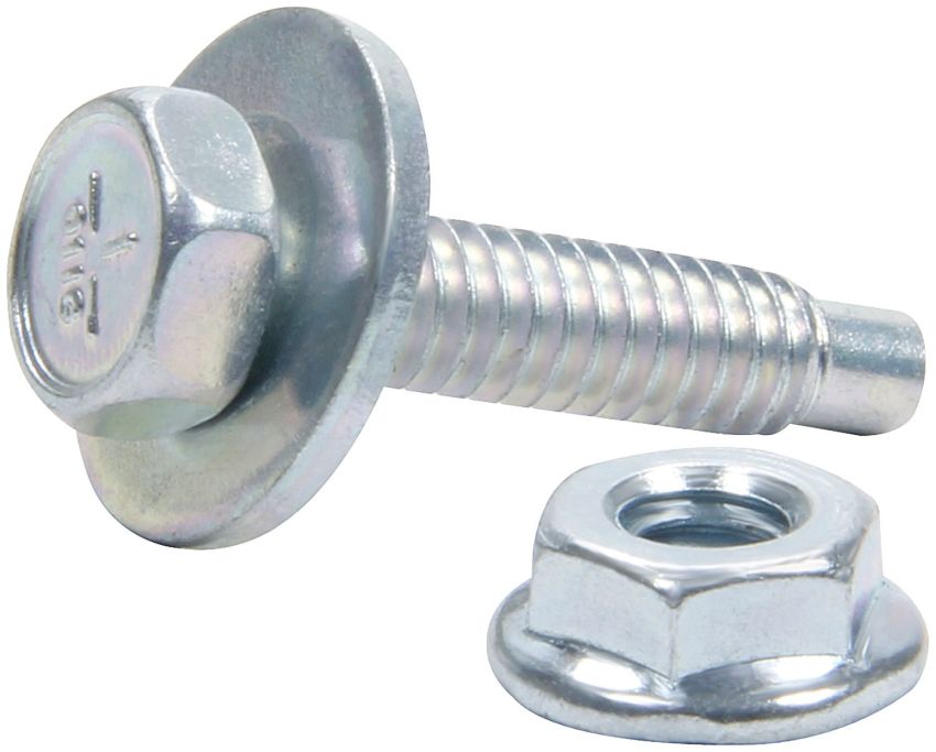 ALLSTAR PERFORMANCE ALL18655 Body Bolt Kit 10pk Silver 1-1/8in