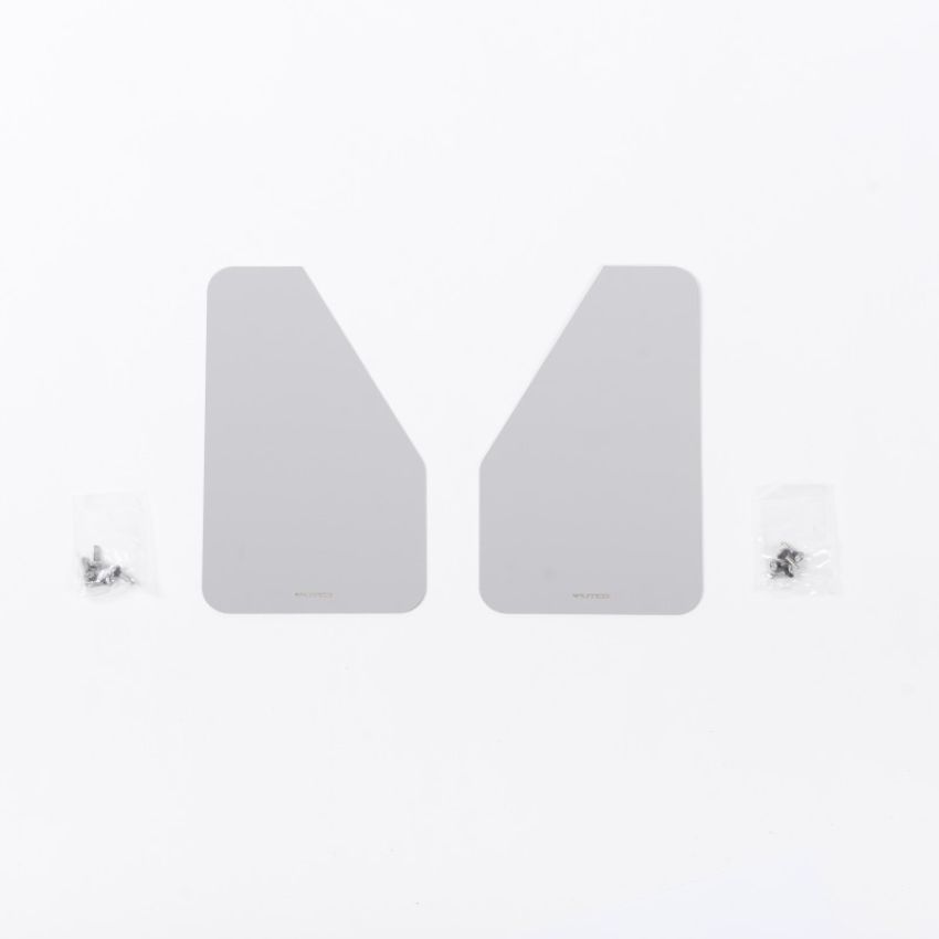 Putco 79473 Universal - SS Mud Flap (6in x 10in) - w/o Rubber Extension