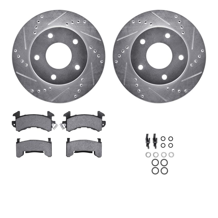 Dynamic Friction 7412-48002 Rotor Kit