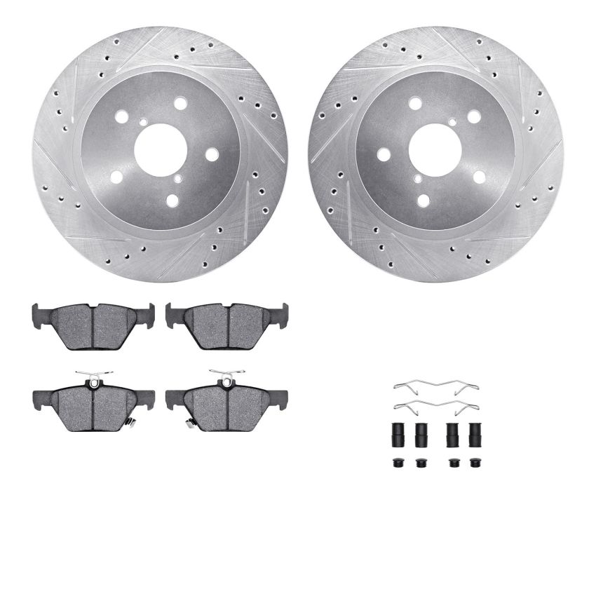Dynamic Friction 7512-13039 Rotor Kit