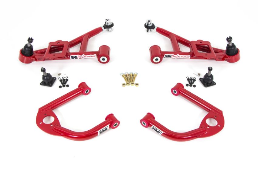 UMI Performance 230511-R 93-02 GM F-Body Front A-Arm Kit Non-Adjustable Street