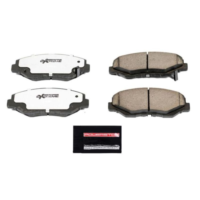PowerStop Z26-914 PowerStop - Z26 Performance Carbon-Fiber Ceramic Brake Pads with Hardware Kit