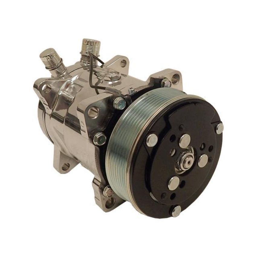 VINTAGE AIR VIN04808-VMQ Sanden 508 Polished Compressor