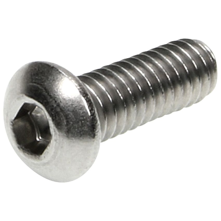 ALLSTAR PERFORMANCE ALL16925 Button Head Bolts 1/4-20 x 3/4in 25pk SS