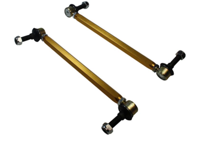 Whiteline 18-19 Kia Stinger Front Sway Bar Link Assembly Heavy Duty Adjustable Steel Ball