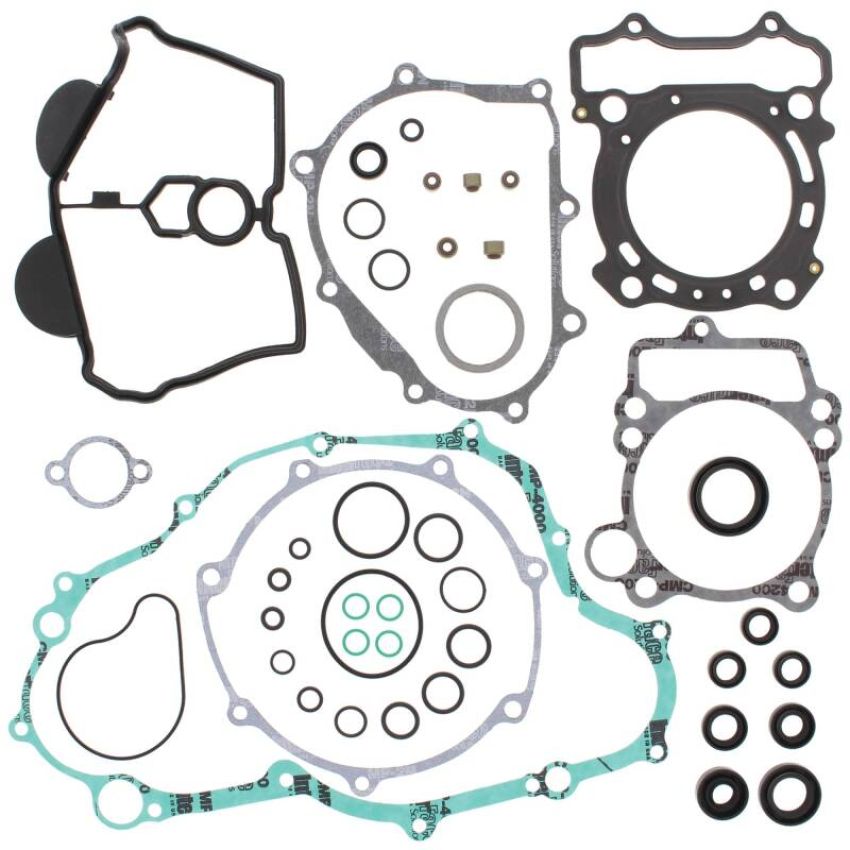 Vertex Pistons 811671 Vertex Gaskets 01-02 Yamaha WR250F Complete Gasket Kit w/ Oil Seals