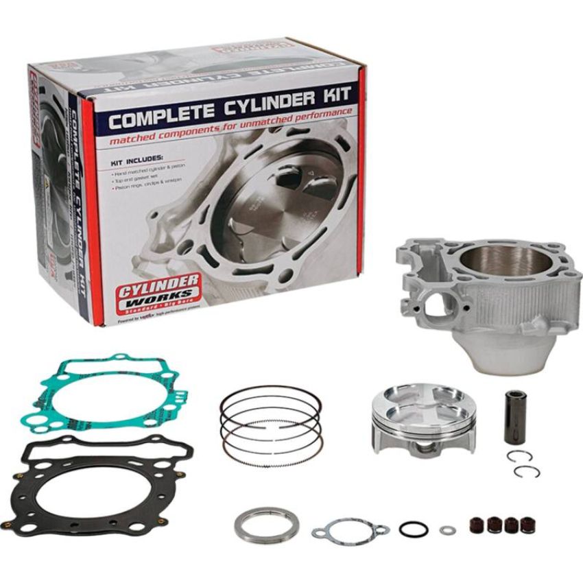 Cylinder Works CW20013K01 20-23 Yamaha WR 250 F 250cc Standard Bore Cylinder Kit 13.8:1 Comp. 77mm
