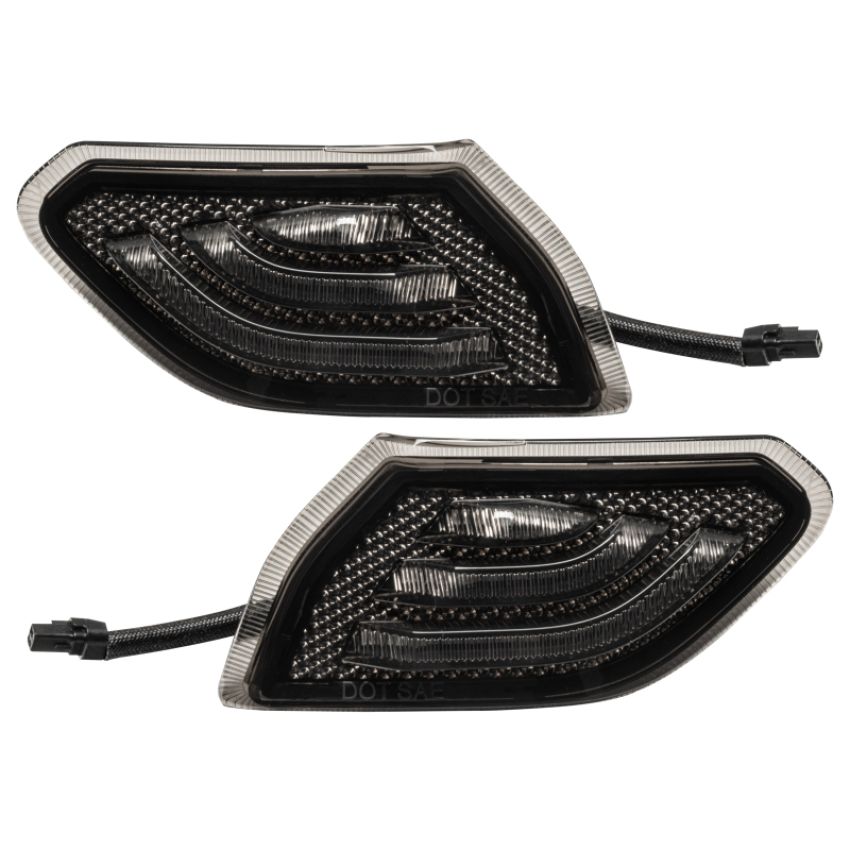 Oracle Lighting 5853-504 ORACLE Lighting Jeep Wrangler JL/Gladiator JT Smoked Lens LED Front Sidemarkers