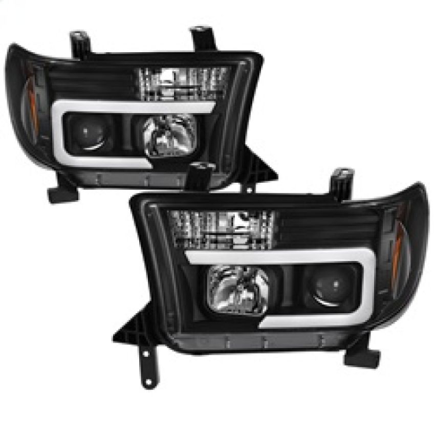 SPYDER 5085344 Projector Headlights - Version 2 - Light Bar DRL - Black