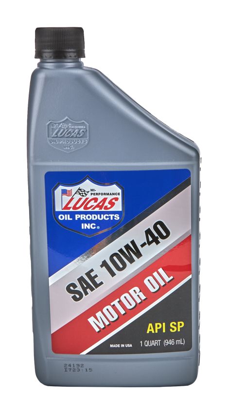 LUCAS OIL LUC10275 SAE 10W40 Motor Oil 1 Quart