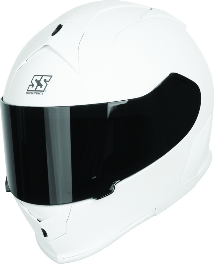 Speed and Strength 880494 Speed Helmet and Strength SS900 Solid Speed Helmet Matte White - Medium