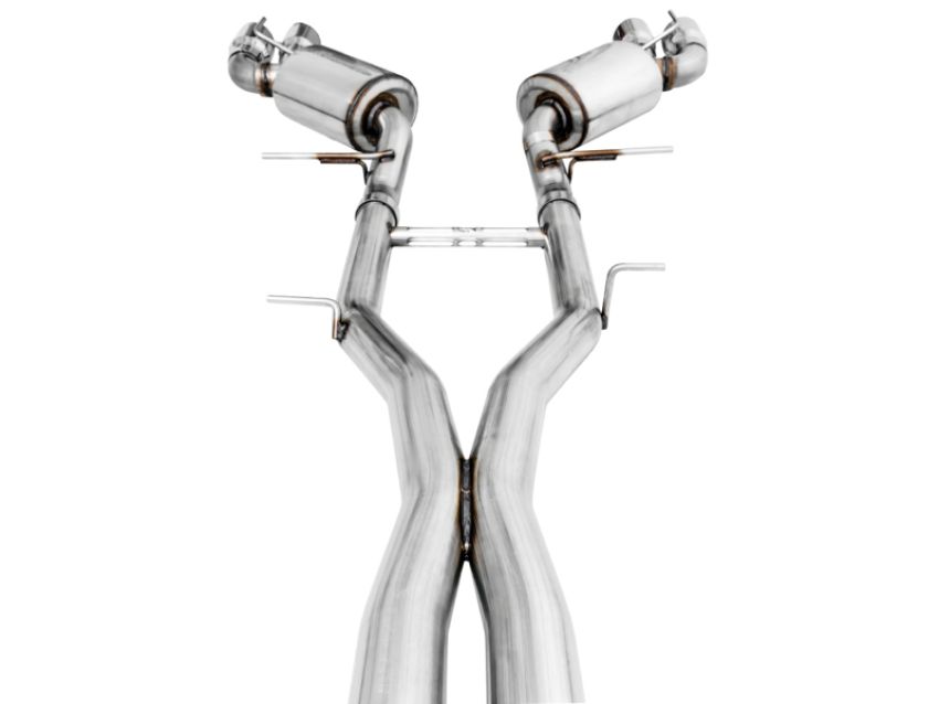 AWE Tuning 3020-42068 16-19 Chevy Camaro SS Non-Res Cat-Back Exhaust -Touring Edition (Quad Chrome Silver Tips)