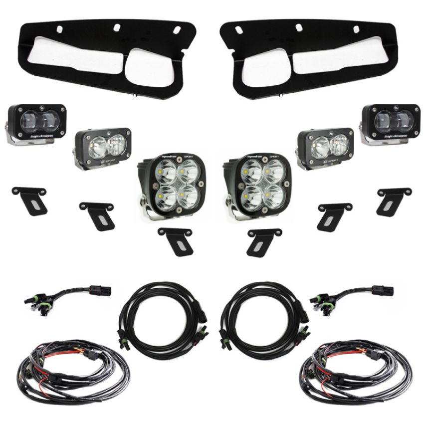 Baja Designs 448174 Ford S2 SAE “Sportsmen” Fog Pocket Light Kit