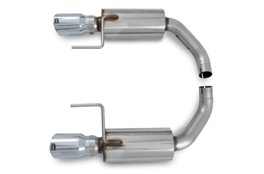 AWE Tuning 3015-32086 S550 Mustang EcoBoost Axle-back Exhaust - Touring Edition (Chrome Silver Tips)