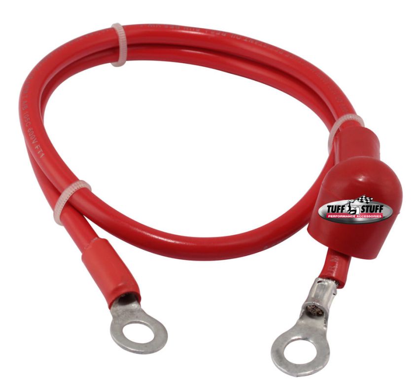 TUFF-STUFF TFS754636 Charge Wire 36in 8-Gauge w/Boot