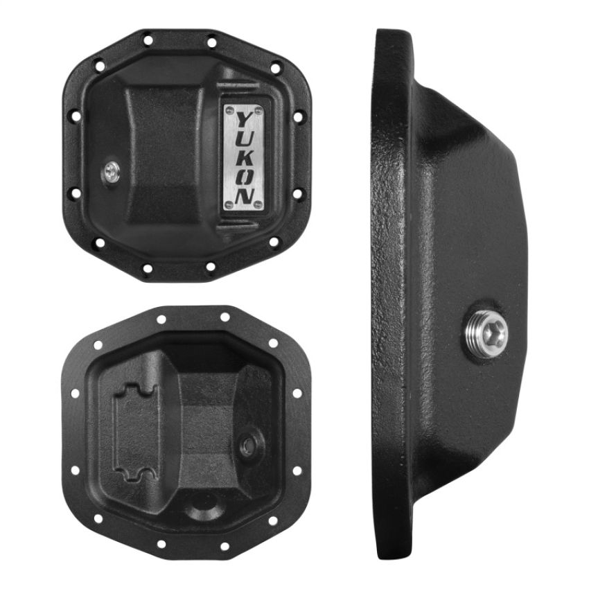 Yukon Gear & Axle YHCC-D35JL Yukon Hardcore Nodular Iron Cover for 2018 Jeep Wrangler JL Rear Dana 35