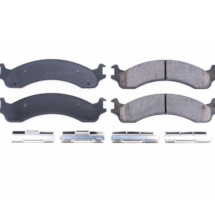 PowerStop 17-821 PowerStop - Z17 Low-Dust Ceramic Brake Pads with Hardware