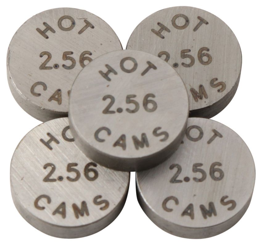 Hot Cams 5PK890256 Shim Kits 2.560mm Thickness - 5 Pack