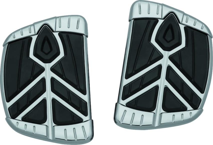 Kuryakyn 5652 Spear Mini Boards Without Adapter Chrome