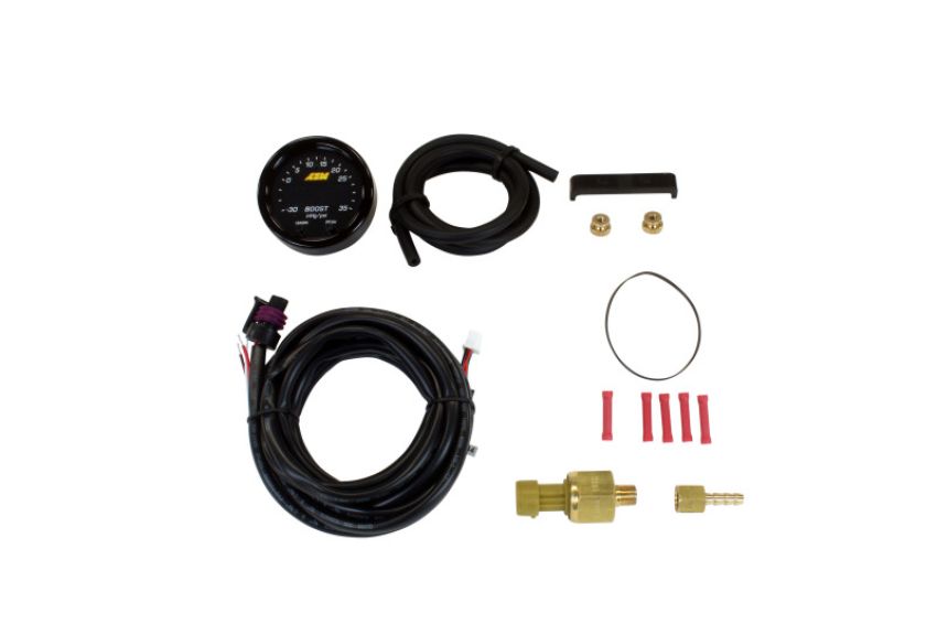 X-Series Boost Pressure Gauge -30inHg-35psi