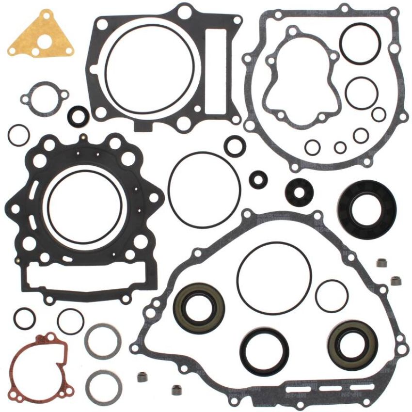 Vertex Pistons 811946 Vertex Gaskets 09-14 Yamaha YFM550 Grizzly Complete Gasket Kit w/ Oil Seals