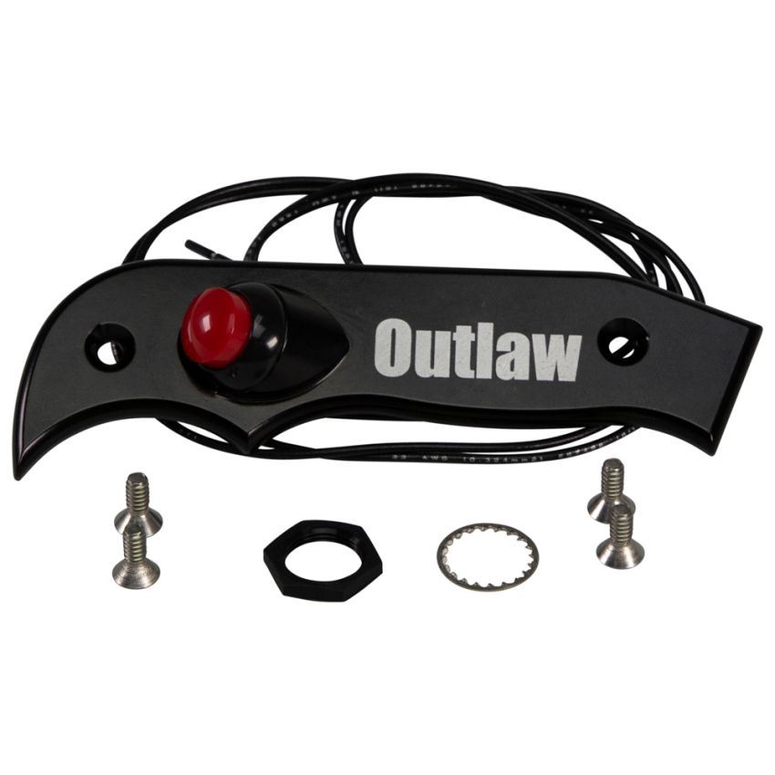 TCI TCI618008 Outlaw Grips w/Button