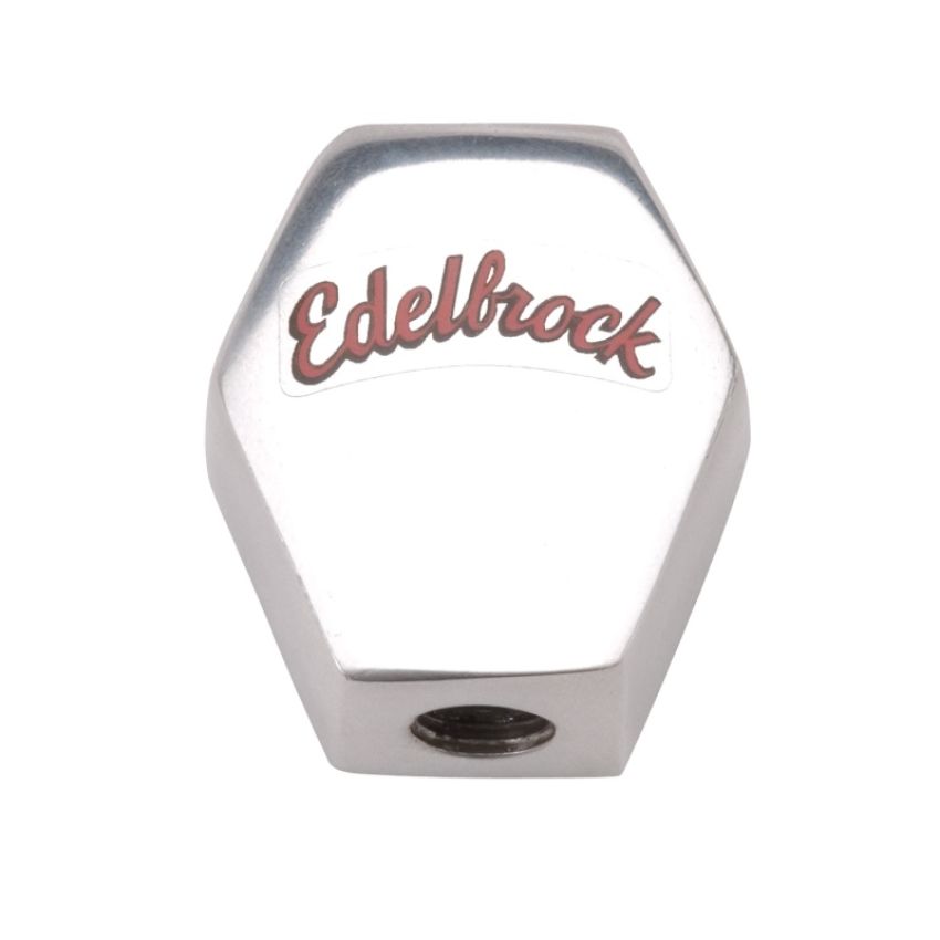 Edelbrock 1286 Fuel Block Triple Feed Mini