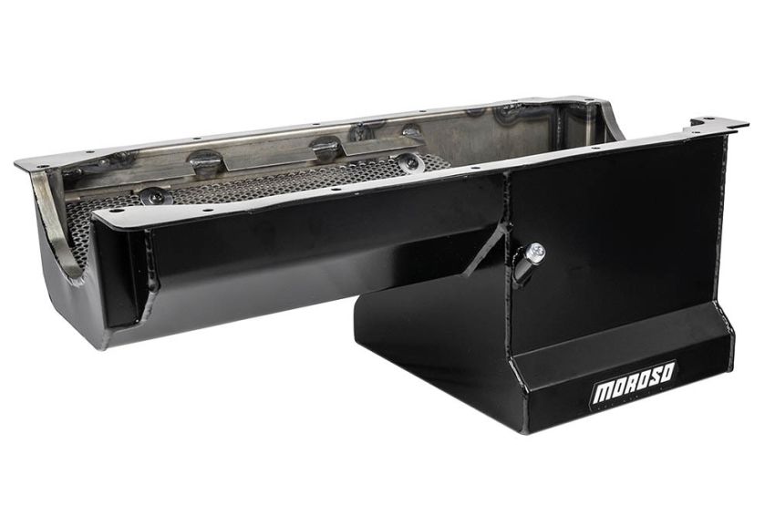 Moroso 20193 Dart/Rocket Small Block (May Require Cross-Member Mod) Wet Sump 7qt 8.25in Steel Oil Pan