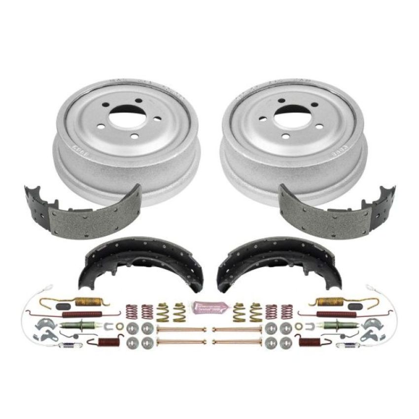 PowerStop KOE15265DK Power Stop 98-09 Ford Ranger 4WD (w/10in Drum) Rear Autospecialty Drum Kit