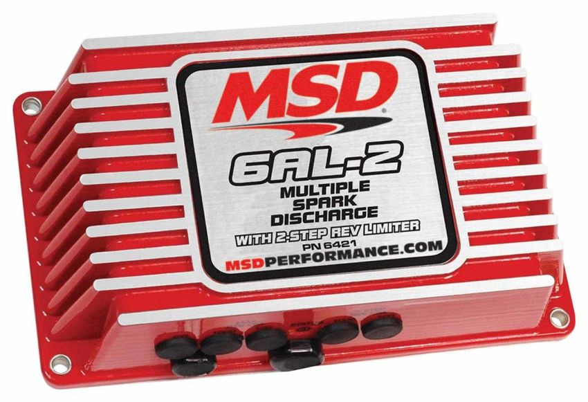 MSD IGNITION MSD6421 6AL-2 Digital Ignition Box w/2-Step Rev Control