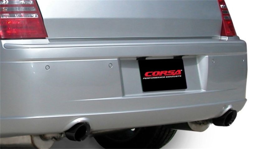 CORSA Performance 14439BLK Corsa 2005-2010 Dodge Charger R/T 5.7L V8 Black Xtreme Cat-Back Exhaust