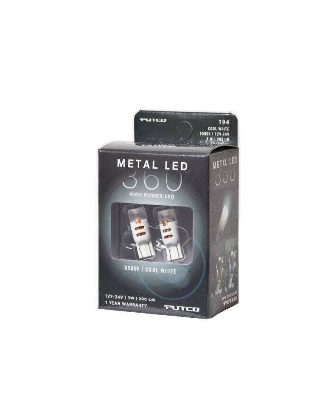Putco 340194C-360 194 - Cool White Metal 360 LED