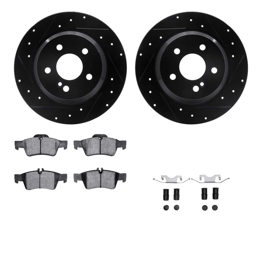 Dynamic Friction 8512-63049 Rotor Kit