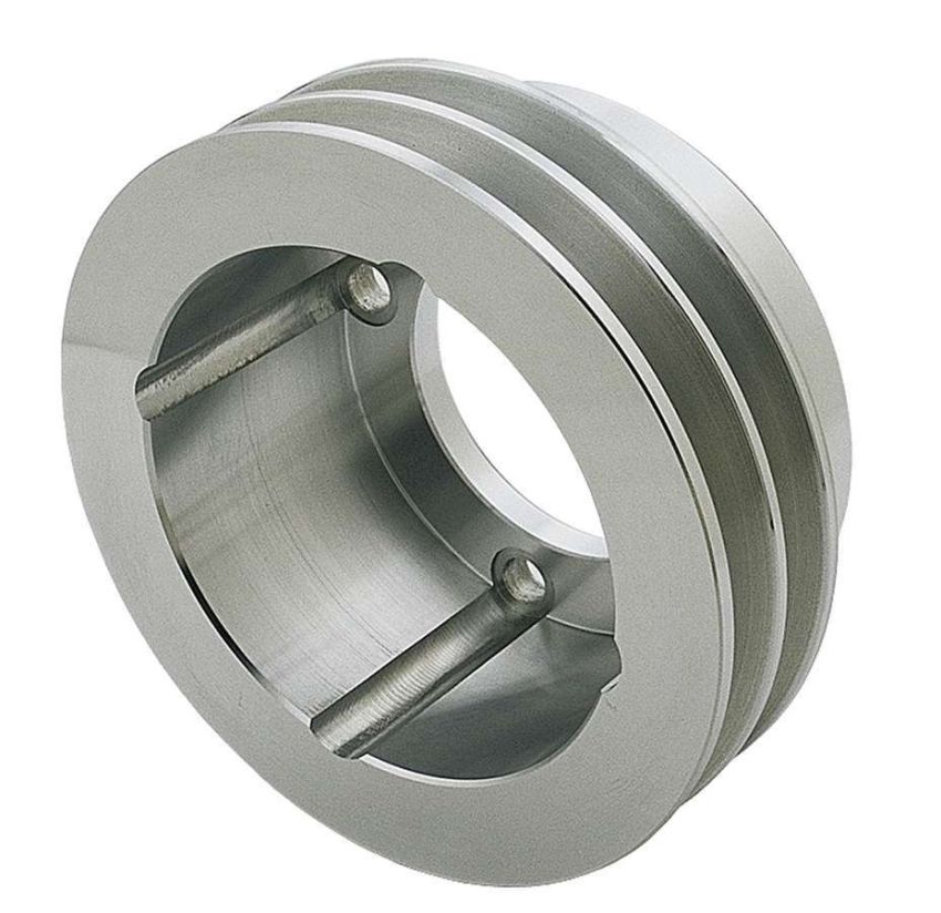 TRANS-DAPT TRA6995 Olds Alum. Crankshaft Pulley Double Groove