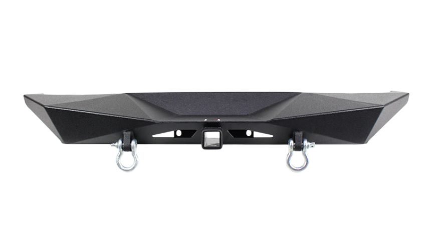 Fishbone Offroad FB22046 07-18 Jeep Wrangler Rubicon Steel Rear/Front Bumper W/Stinger - Blk Txtrd Pwdercoat