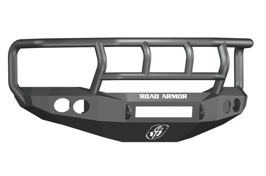Road Armor 44072B-NW 06-08 Dodge 1500 Stealth Front Bumper w/Titan II Guard - Tex Blk