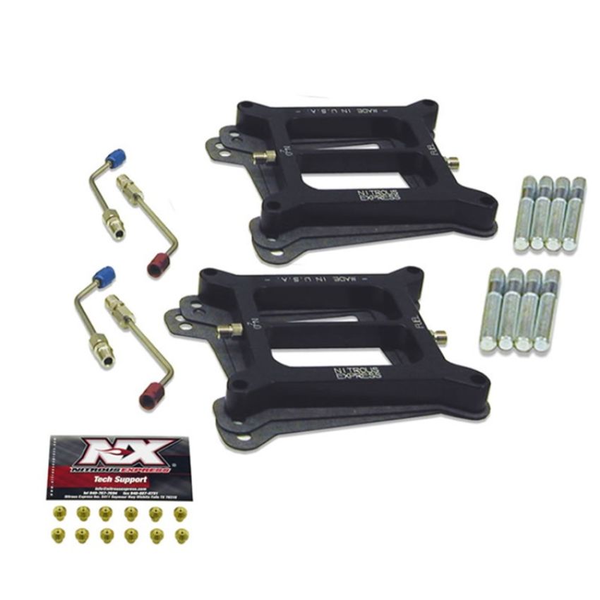 Nitrous Express NX3024 Dual 4150 Stage Six Plate Conversion