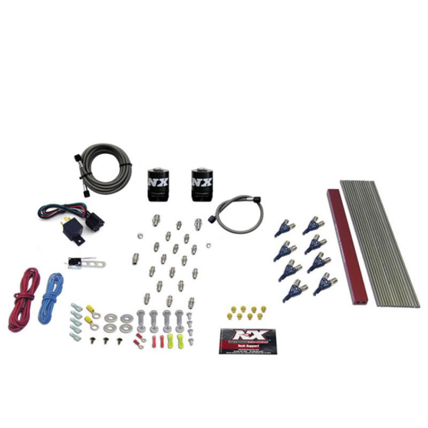 Nitrous Express 80010-00 8 CYLINDER LT1, LS1 PRO PIRANHA NOZZLE GAS LESS BOTTLE